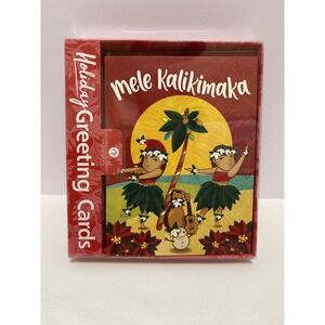 Designed in Hawaii Holiday Greeting Cards by Island Treasures Collection - New